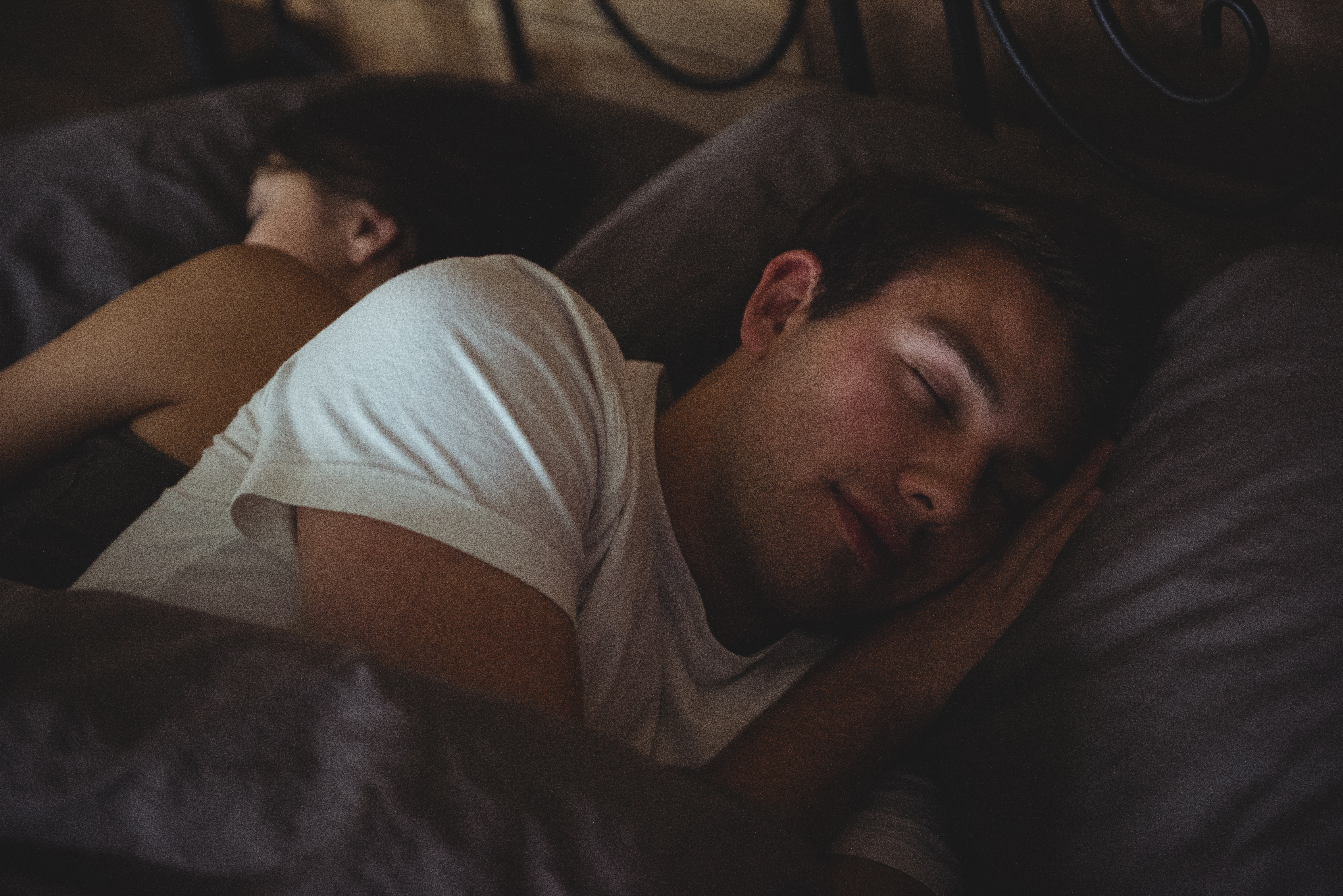 Man sleeping with Auricore